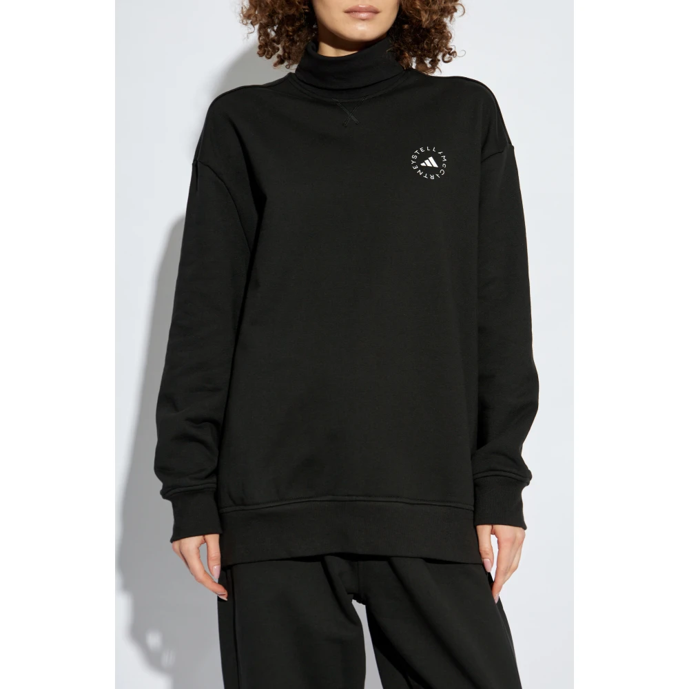 adidas by stella mccartney Oversized Hoodie Black Dames
