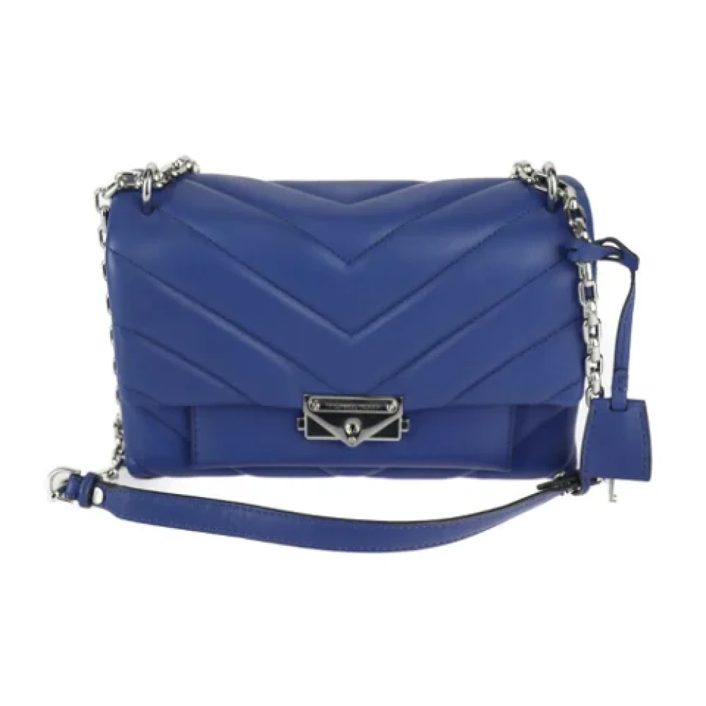 Michael Kors Pre-owned Leather handbags Blue Dames