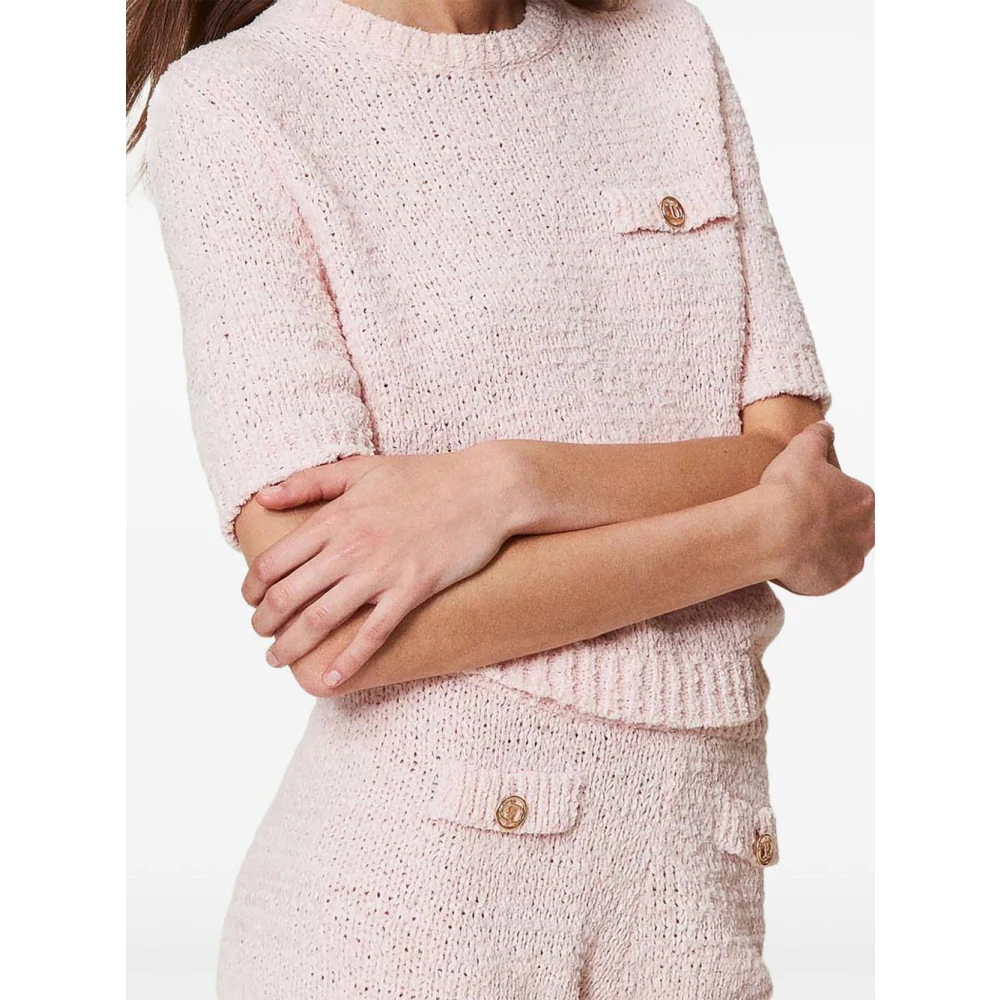 Twinset Roze Sweater Set Pink Dames