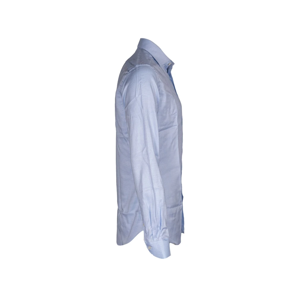 Xacus Reis Oxford Overhemd Tailor Fit Blue Heren