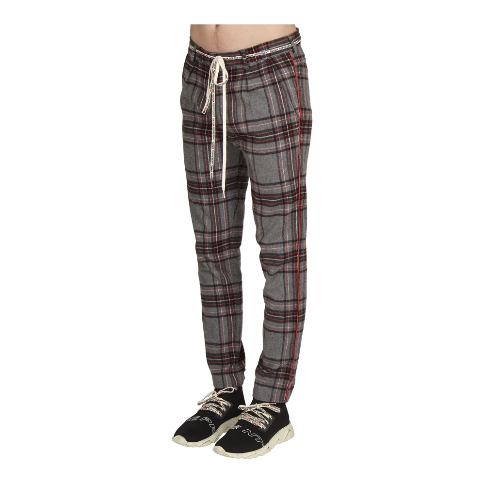 Represent Tartan Check Broek Multicolor Heren