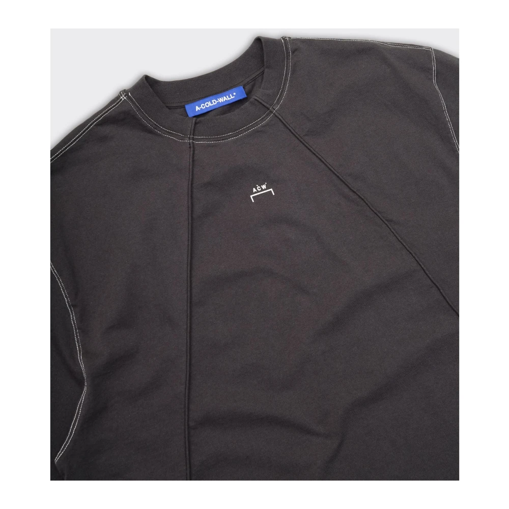 A-Cold-Wall Zwarte Millbank T-shirt Black Heren