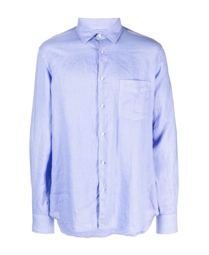 chemise-casual-bleue