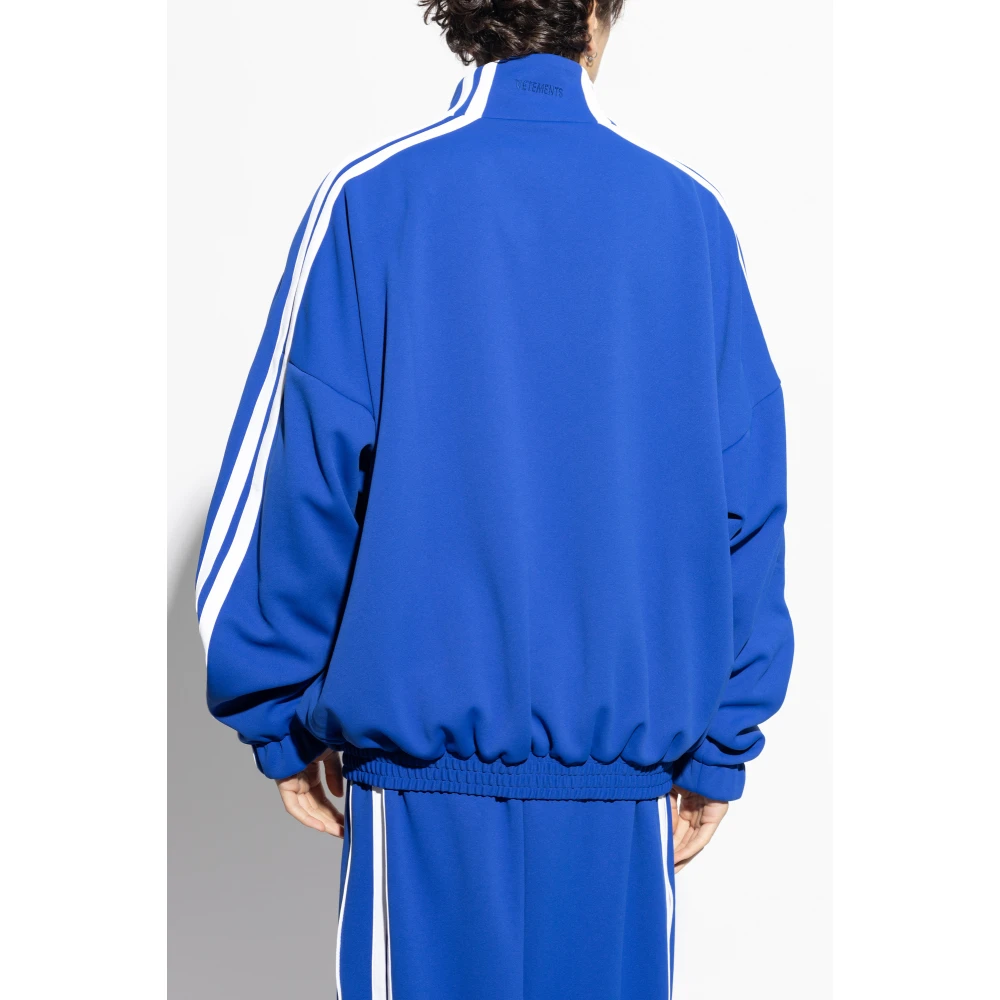 Vetements Sweatshirt met logo Blue Heren