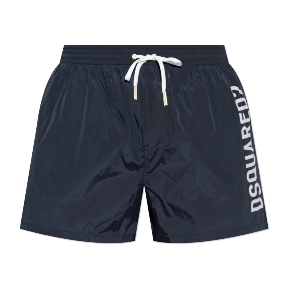 Dsquared2 Pantalones Cortos De Baño Swimwear Hombre Azul M