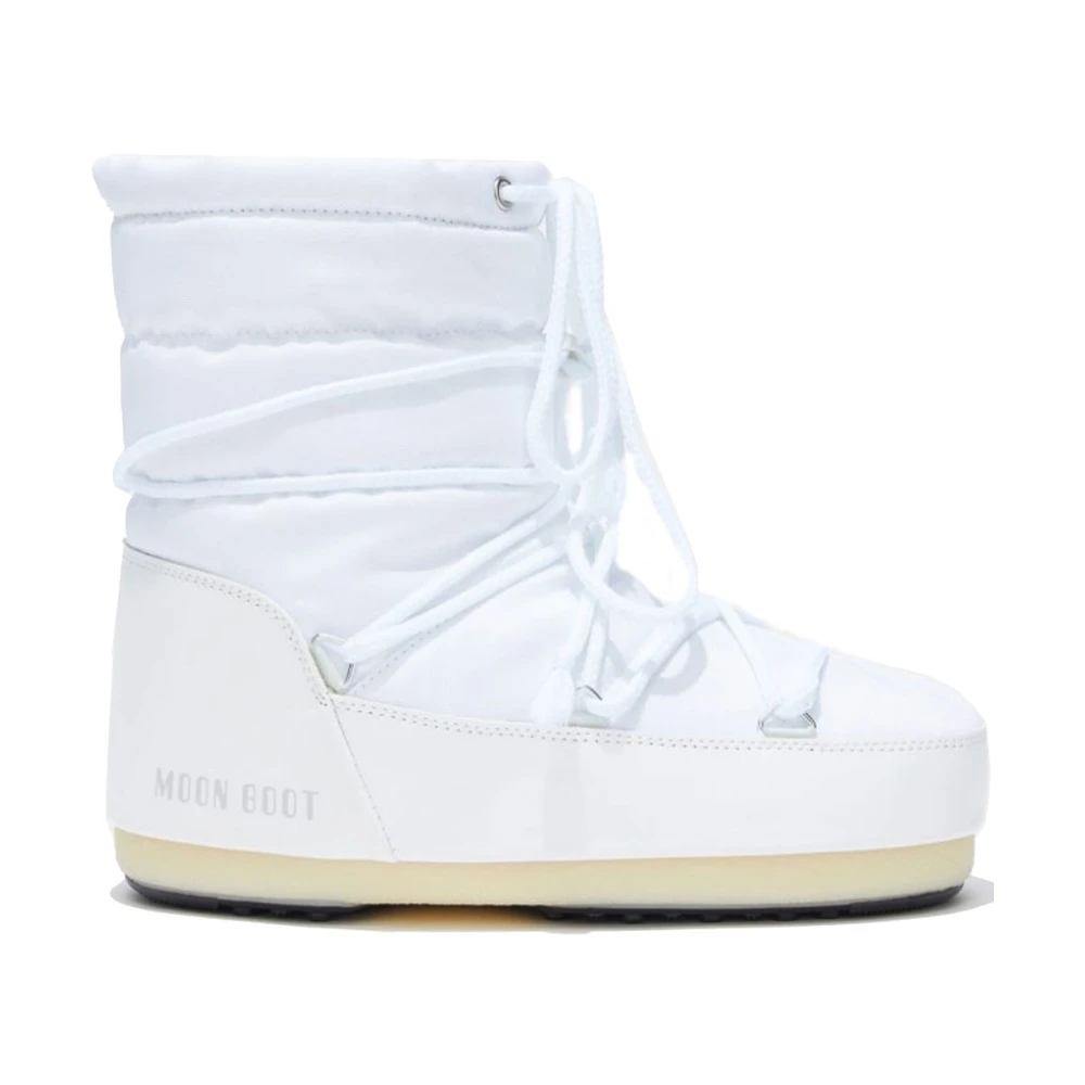 Moon Boot LÅG Ljus LÅG Nylon White, Dam