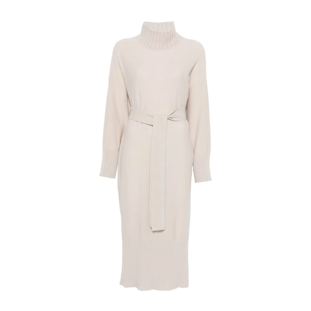 Antonelli Firenze Giunone Midi Jurk in Beige Dames