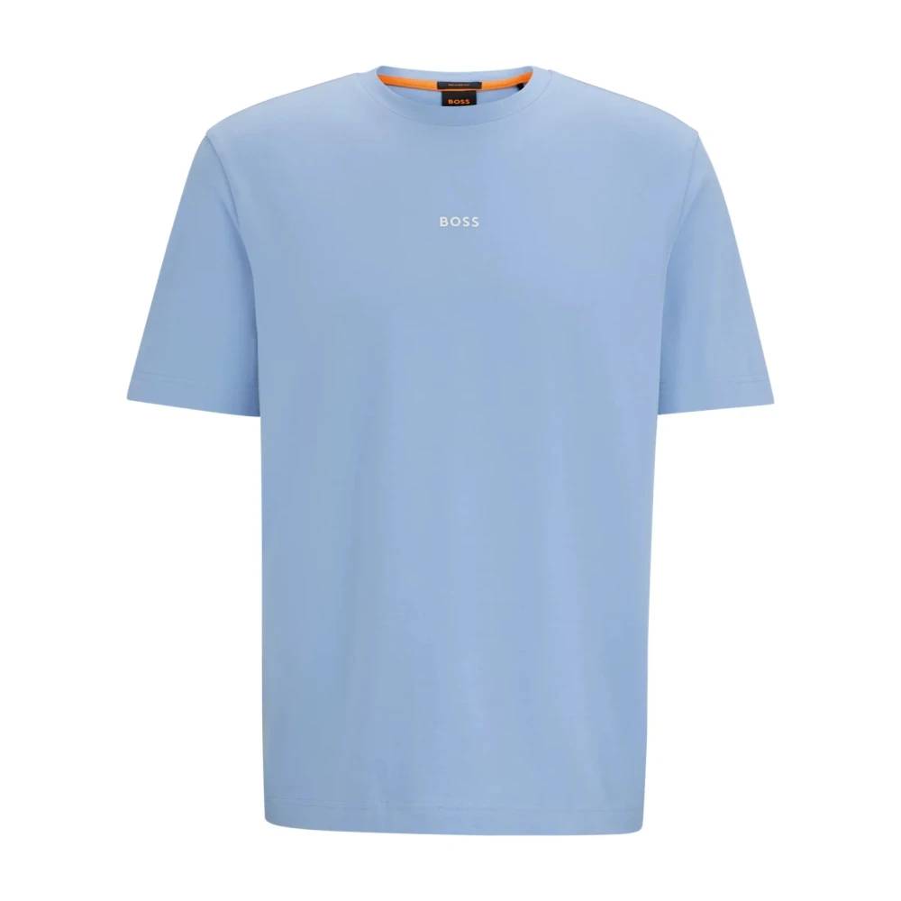 Hugo Boss T-Shirt- Boss MEN Orange Tcup S S Relaxed FIT Blue Heren