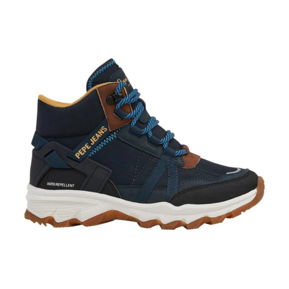 Pepe Jeans Boys Blue Kids Boots, 32 Eu, Ankle Boots