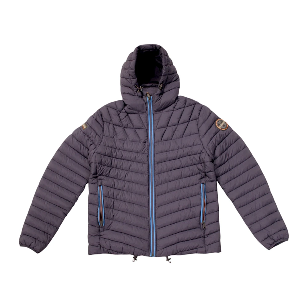 Napapijri Marineblauwe Stijlvolle Jas Blue Heren