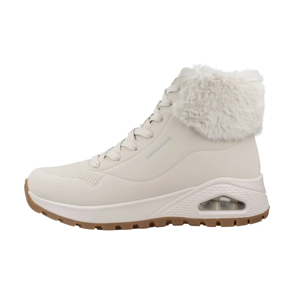 Skechers Robusta Vinterkängor White, Dam