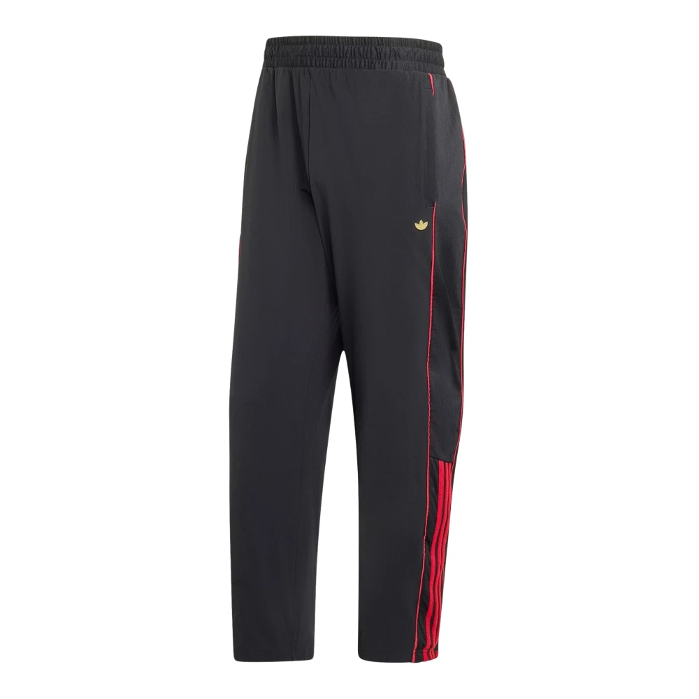 Adidas Originals Men's Black 98 Loose Track Trousers - Sweatpants - S - Trousers