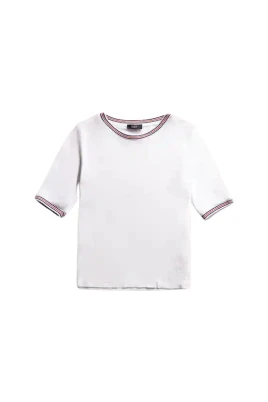 Vit T-shirt och Polo Kollektion