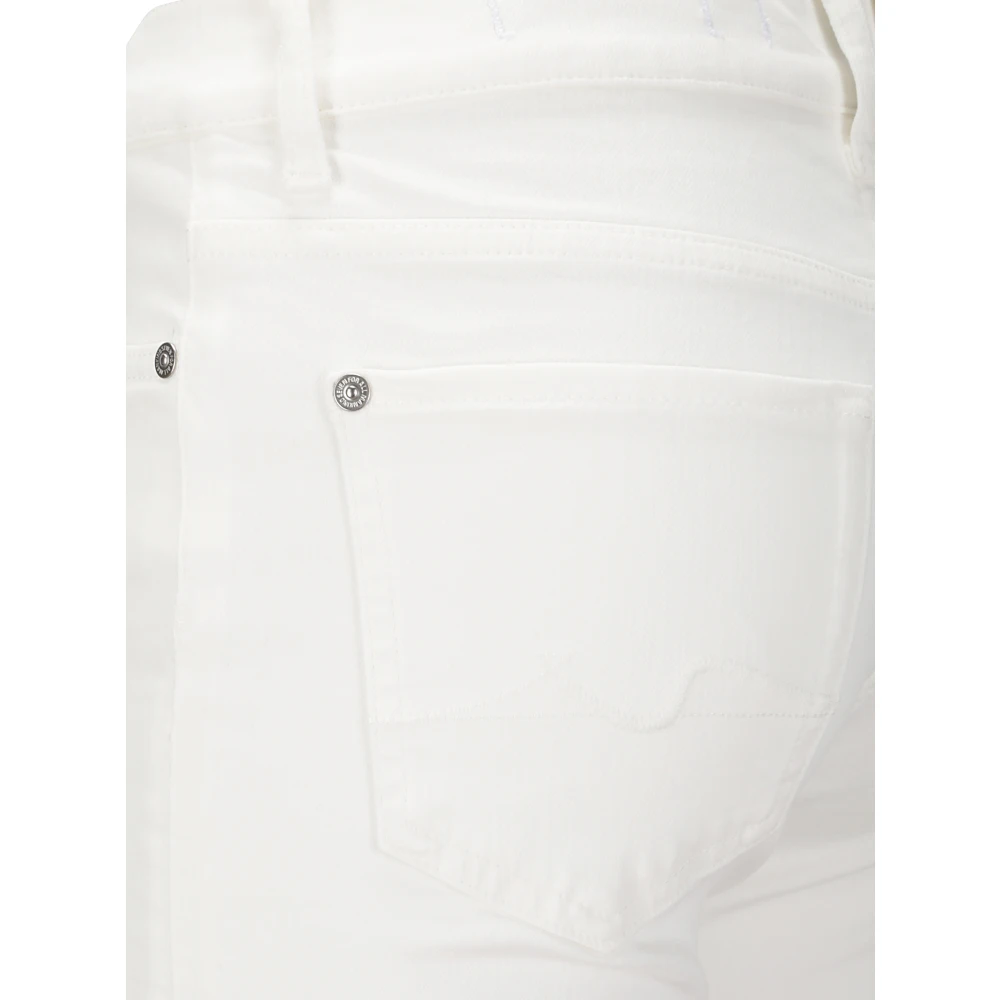 7 For All Mankind Bootcut Jeans Dames White Dames
