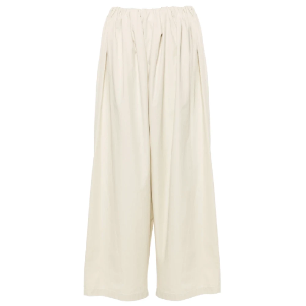 MM6 Maison Margiela Beige Krijt Broek Beige Dames