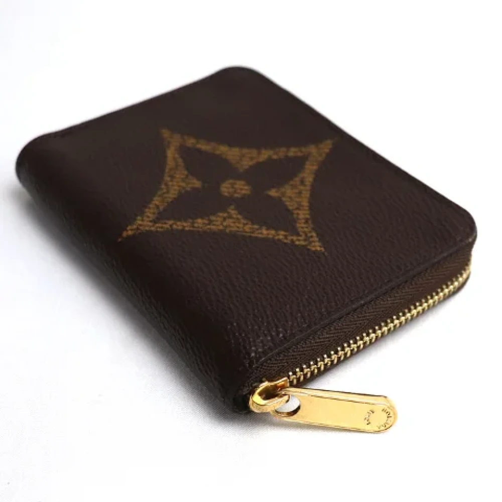 Louis Vuitton Vintage Pre-owned Canvas wallets Brown Dames