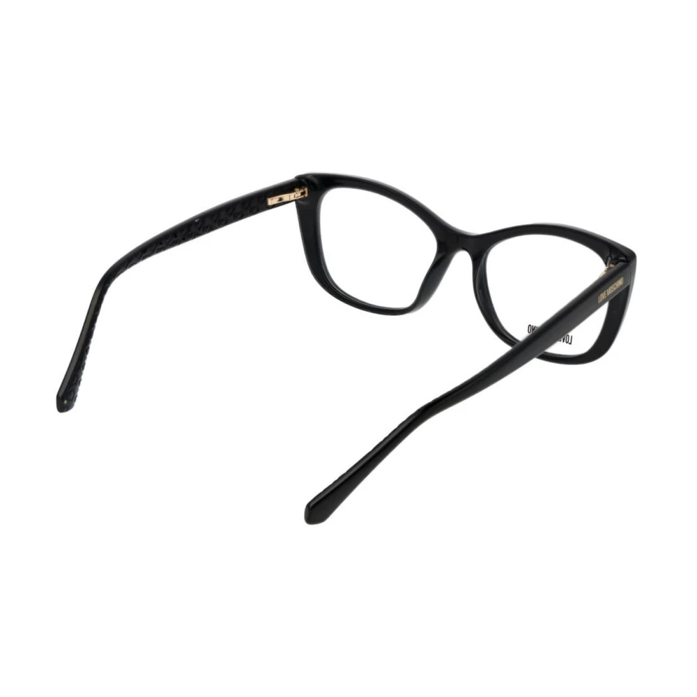 Love Moschino Zwarte Vlinder Optische Frames Black Dames