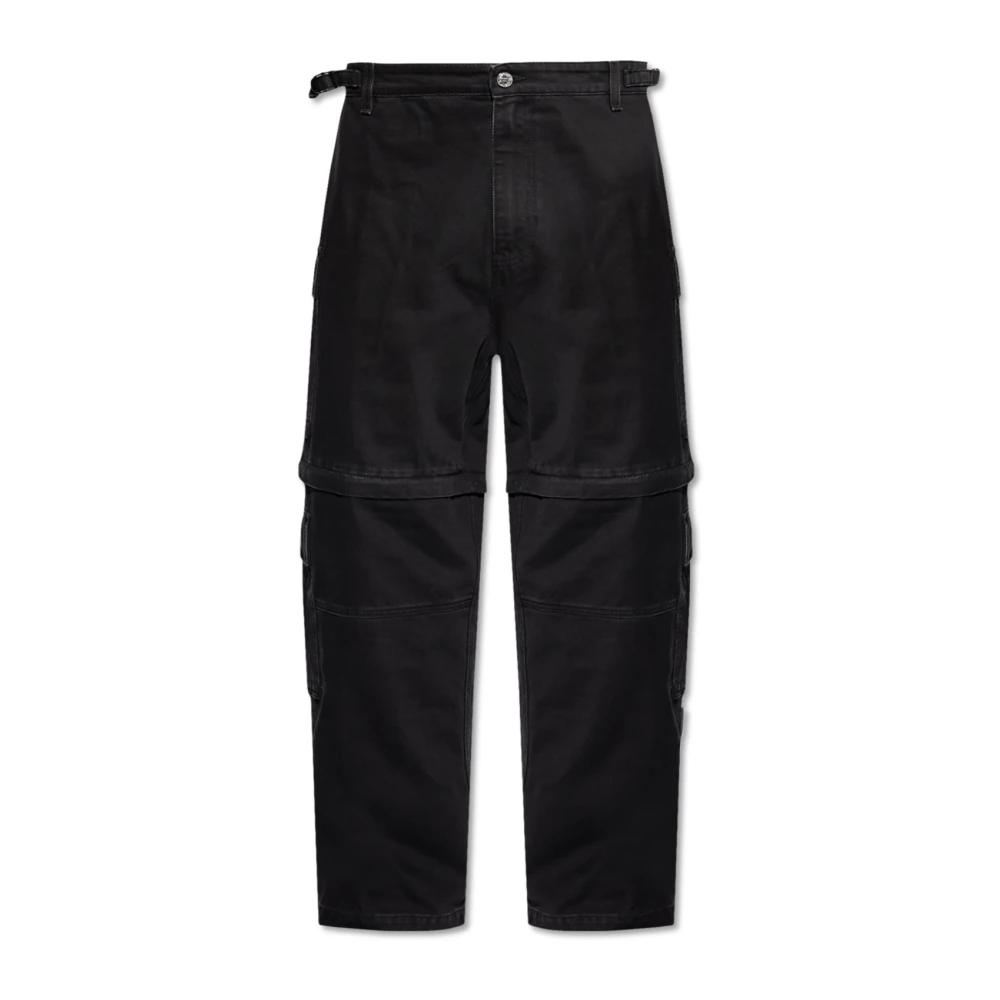 Vetements Jeans met zakken Black Heren
