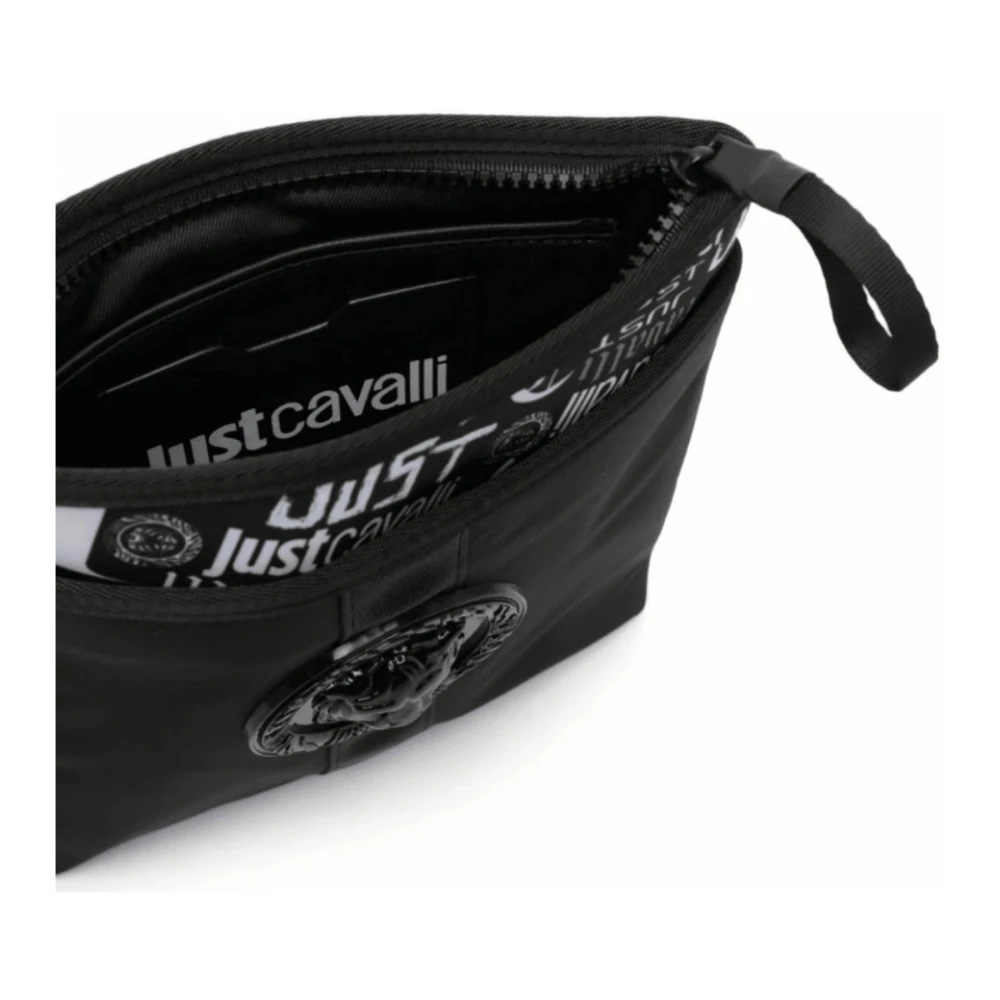 Just Cavalli Tassen Black Heren