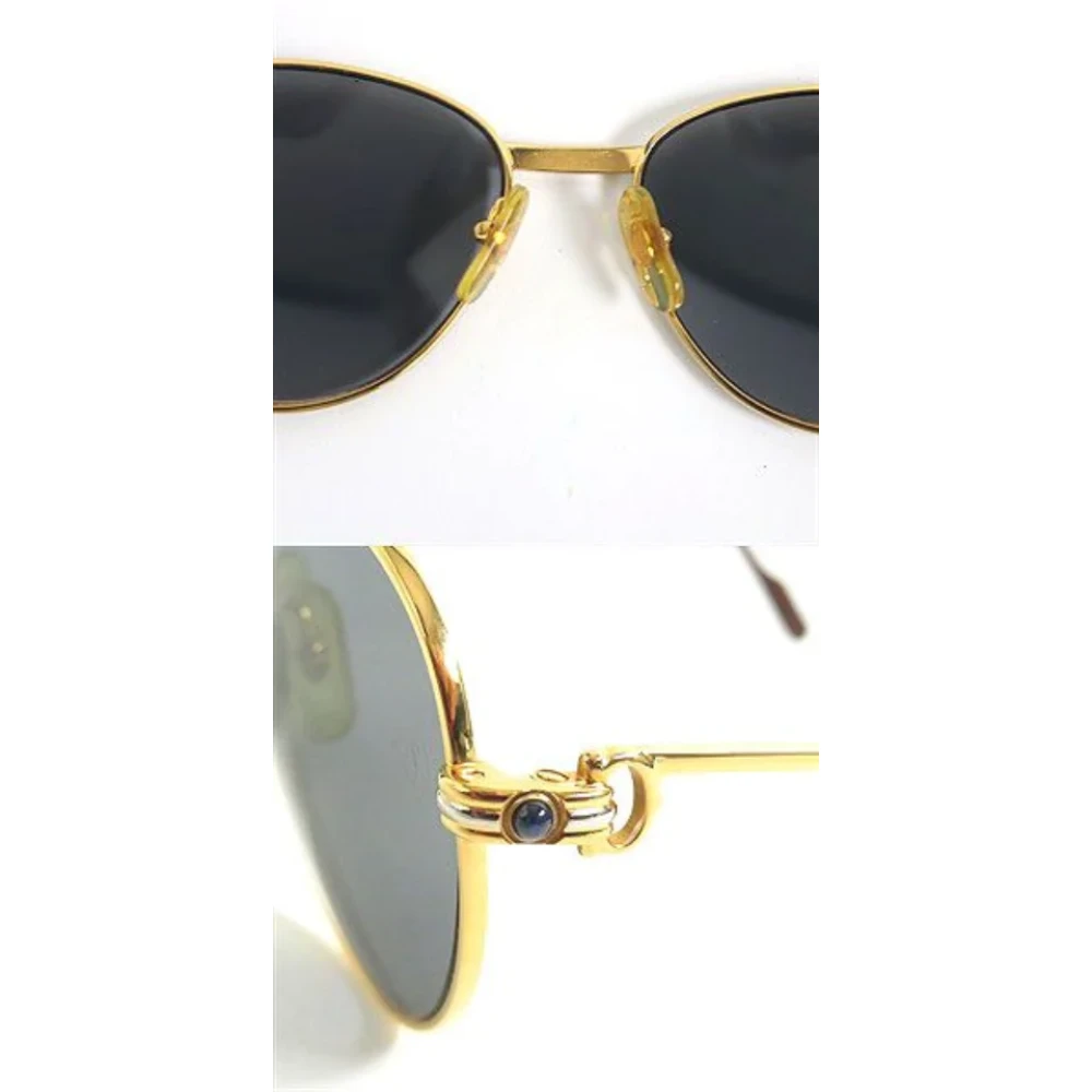 Cartier Vintage Pre-owned Glass sunglasses Yellow Dames