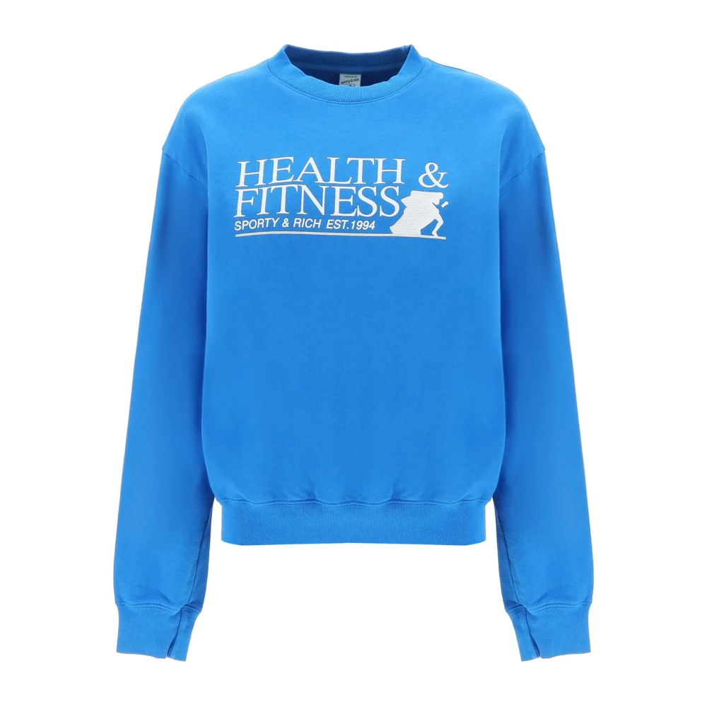 Sporty & Rich Sweatshirts Blue Dames