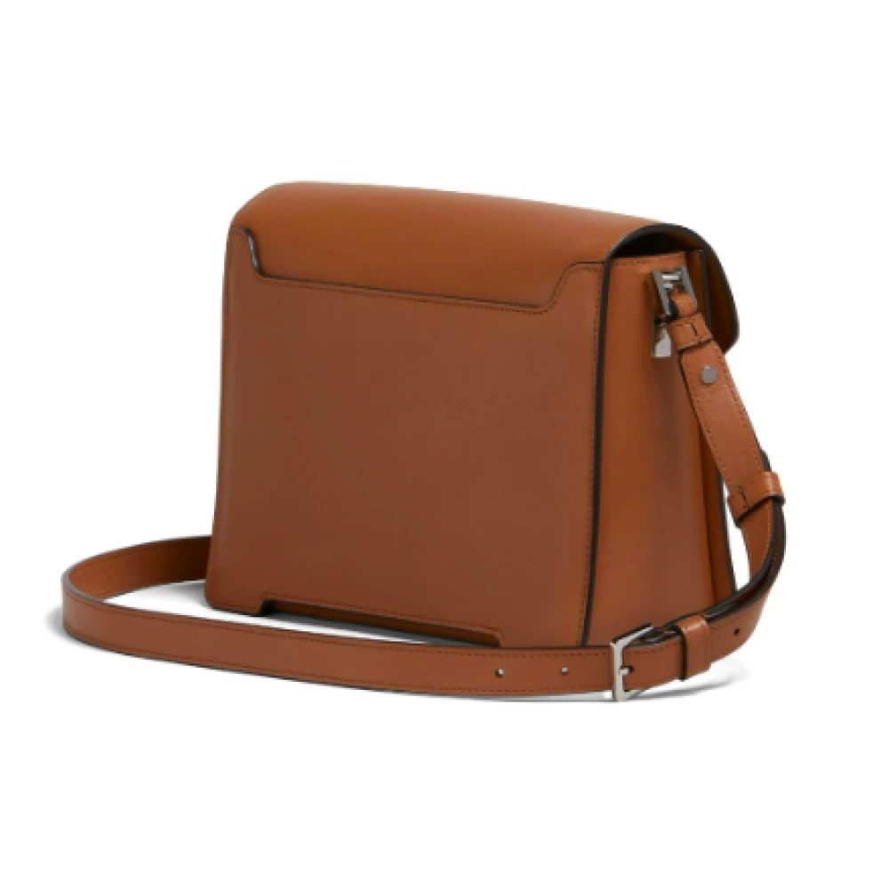 Marni Bruine Medium Schoudertas Brown Dames
