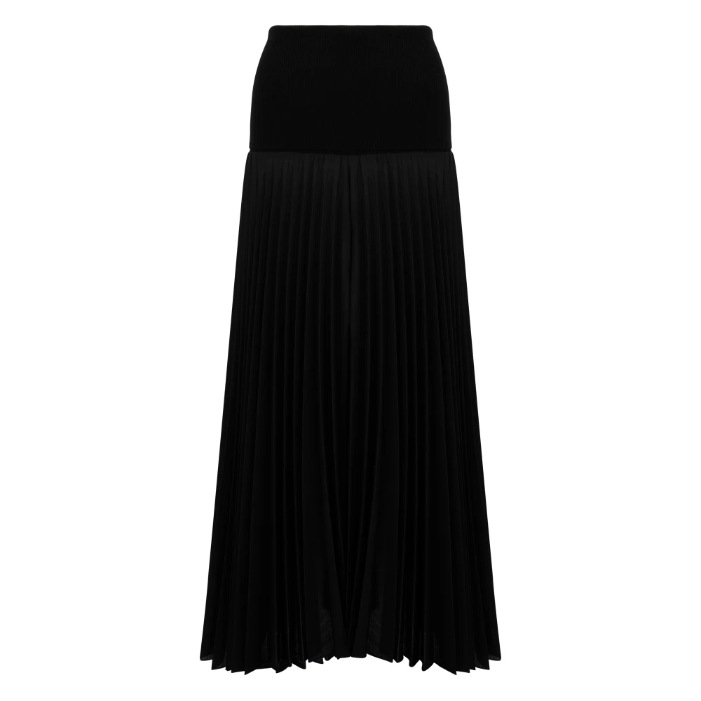 D.Exterior Zwarte Rok Stijlvol en Elegant Black Dames