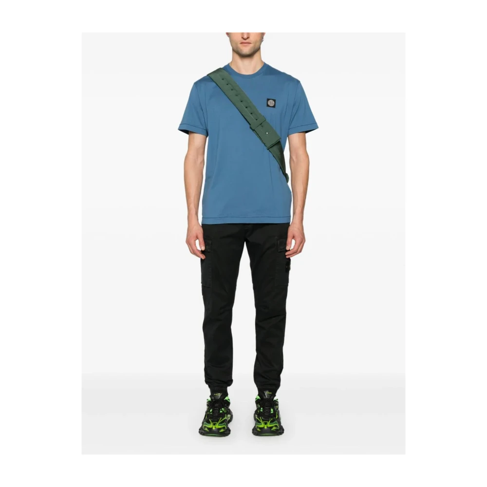 Stone Island Zwarte Casual Kleding voor Mannen Black Heren
