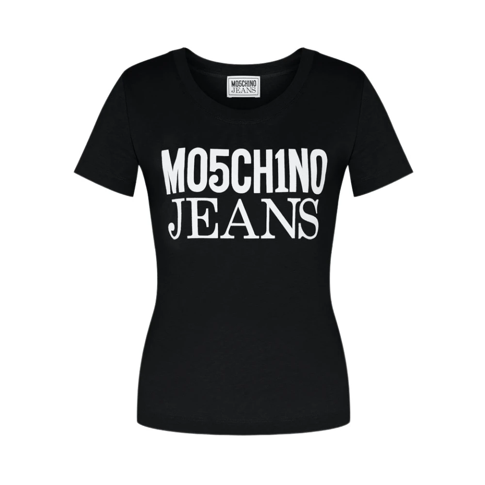 Moschino Stijlvolle T-shirt Black Dames