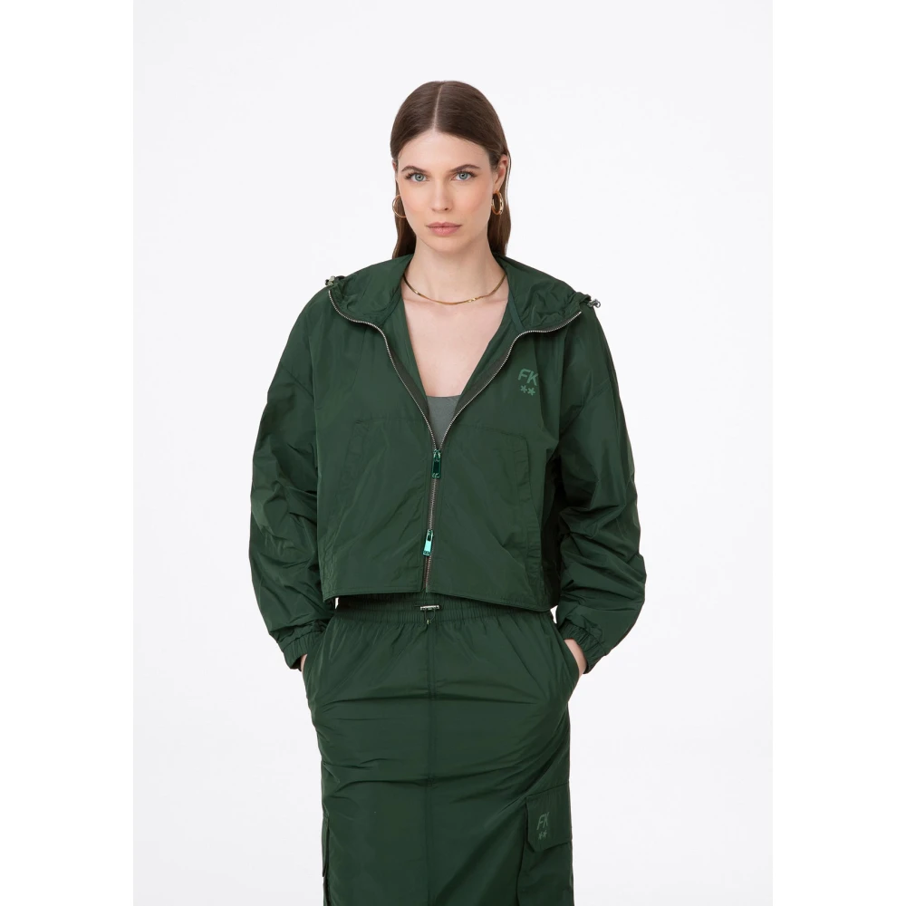 F**k WAY Crop Green Dames