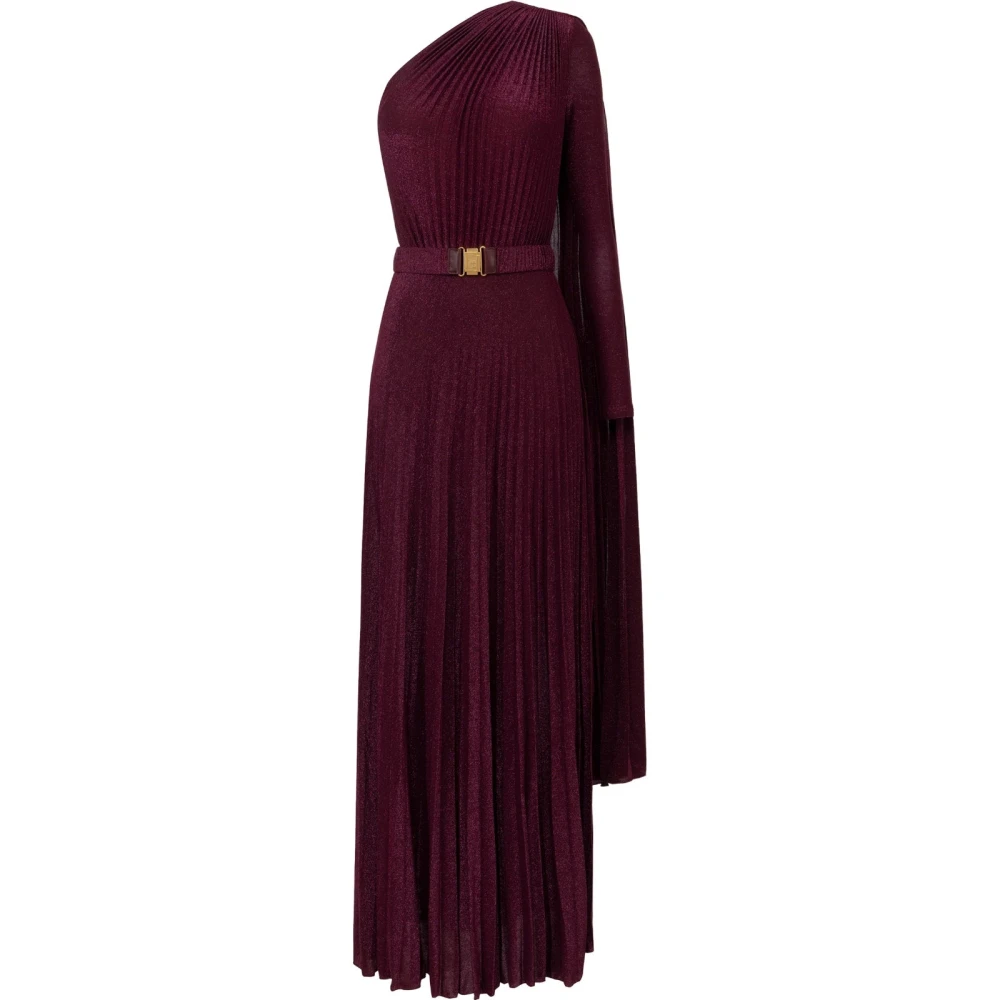 Elisabetta Franchi Elegante avond- en ceremoniejurk Red Dames