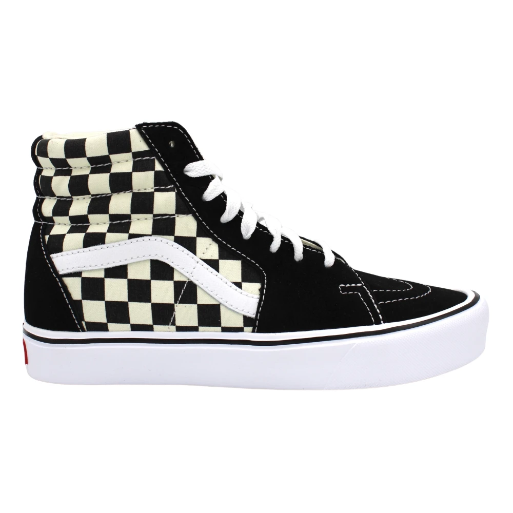 Vans Geruite Canvas Hi-Top Sneakers Dames Schoenen Veelkleurig Multicolor