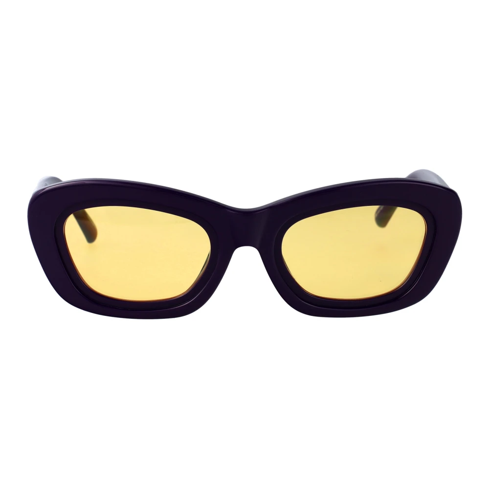 The Attico Purple Sunglasses, Female, 51 Mm, Retro Chic Sunglasses
