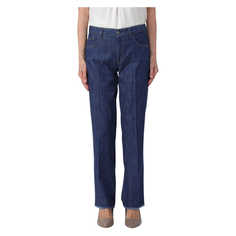 Fay Straight Jeans Blue Dames