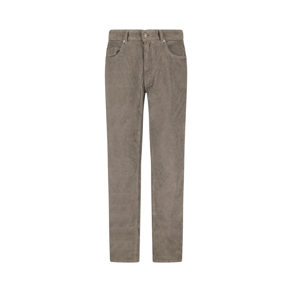 Pt Torino Men's Gray Rock Style Trousers - Straight Trousers - W33 - Trousers