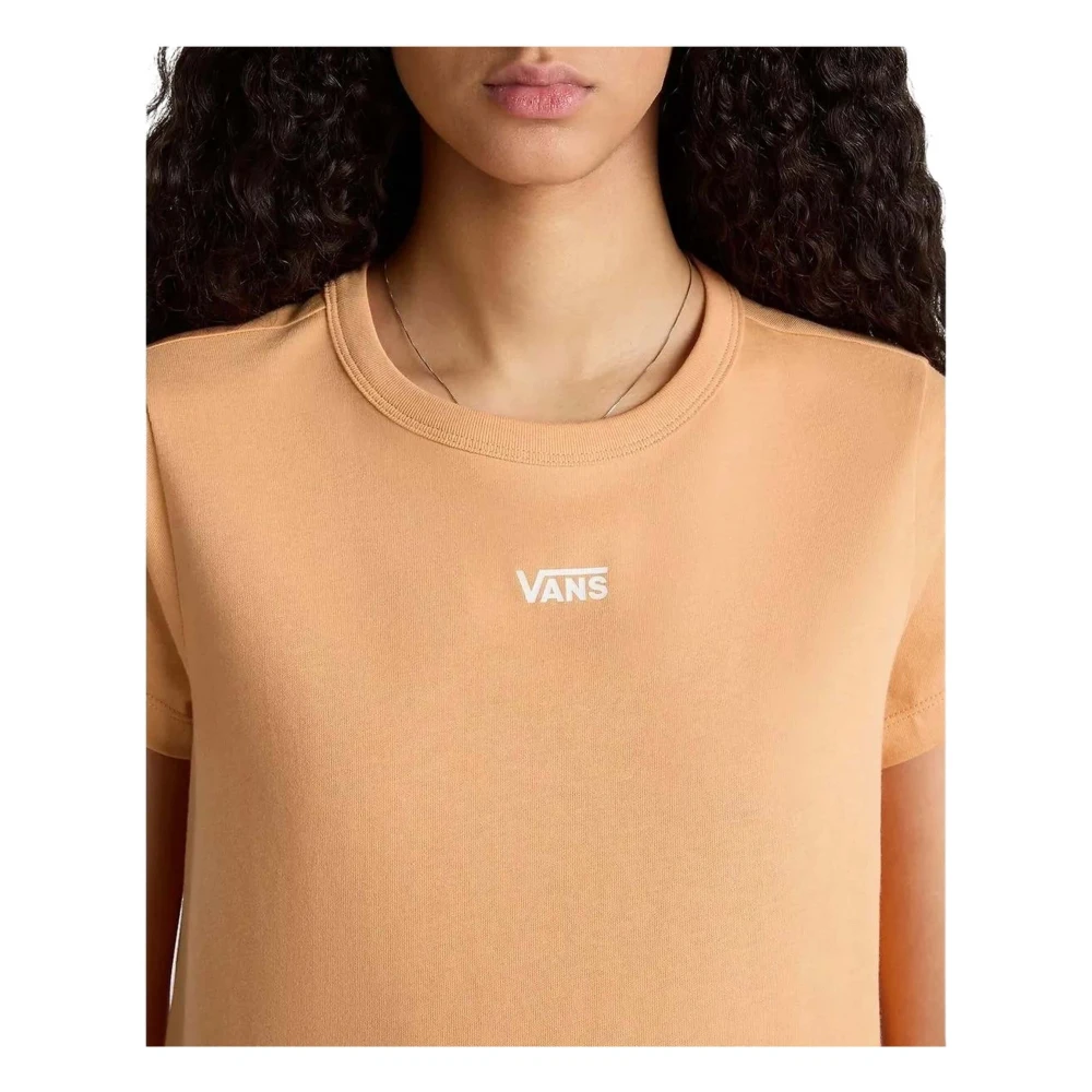 Vans Basis Mini T-shirt Orange Dames