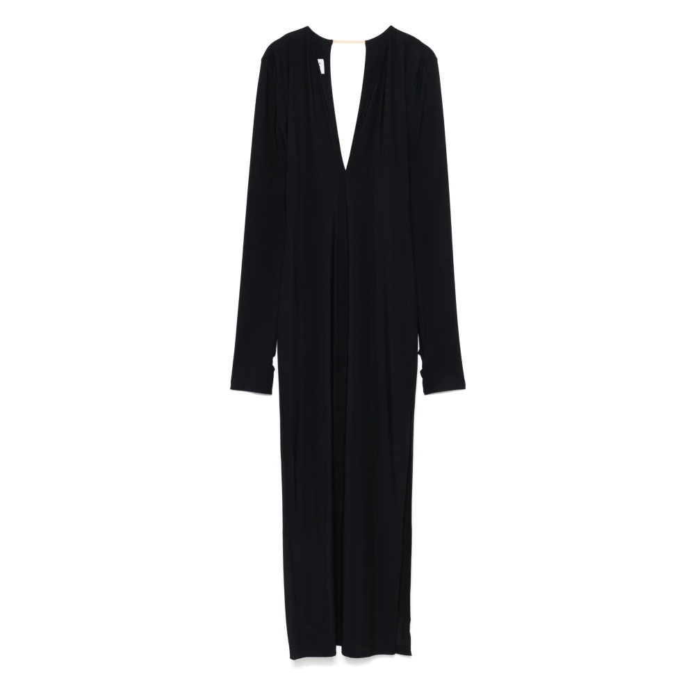 MM6 Maison Margiela Maxi Jurken Black Dames