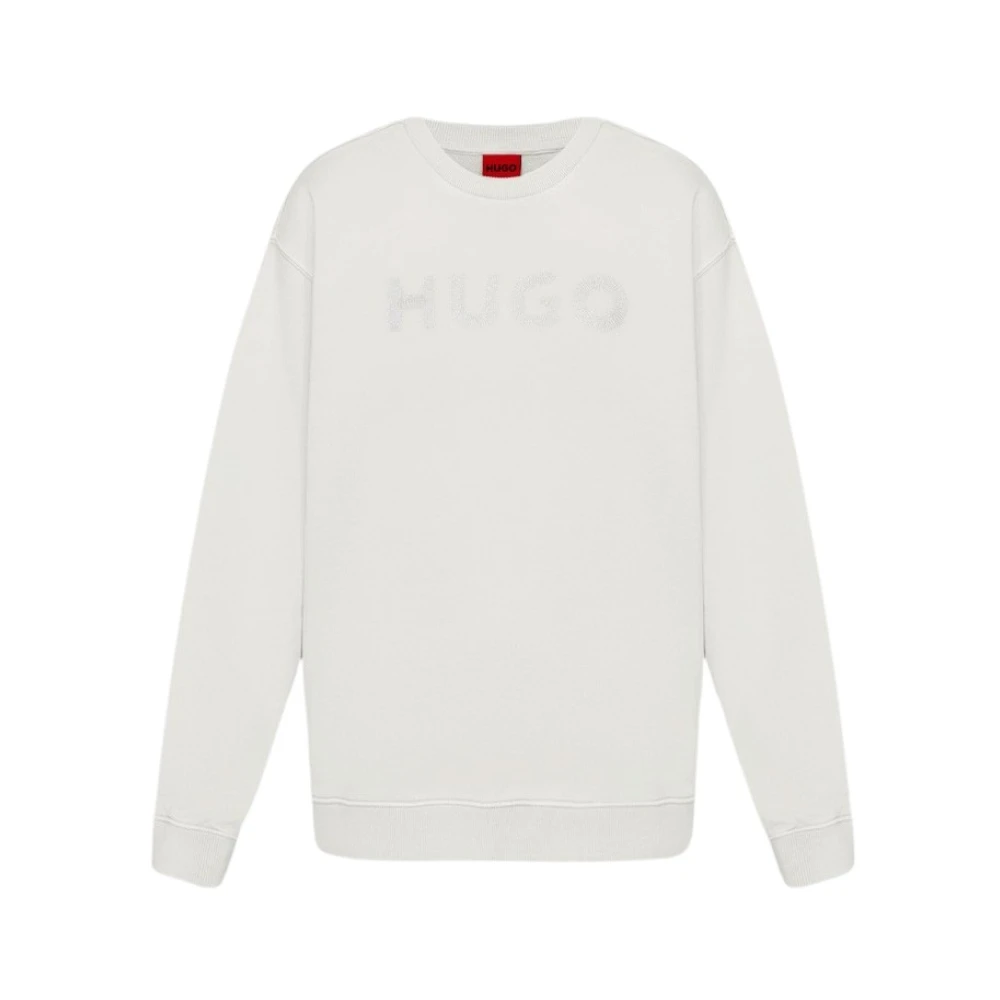 Hugo Boss Stijlvol T-shirt voor mannen White Dames