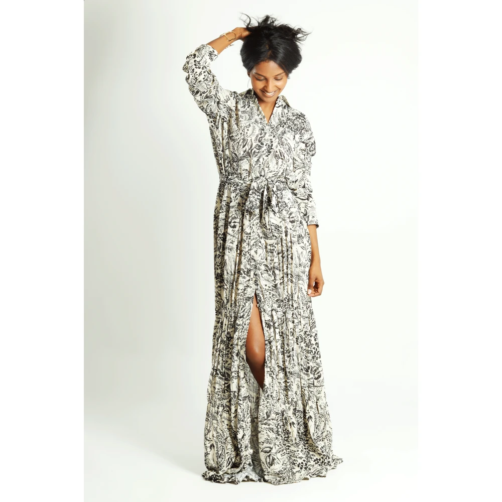 Golden Goose Maxi-jurk White Dames