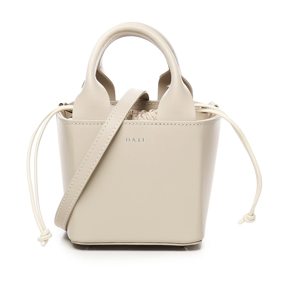 D.a.t.e. Beige Leren Kubustas Beige Dames