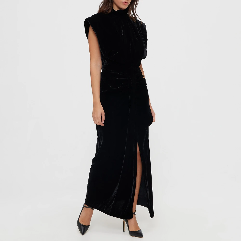 Sabina Musayev Maxi Jurk Black Dames