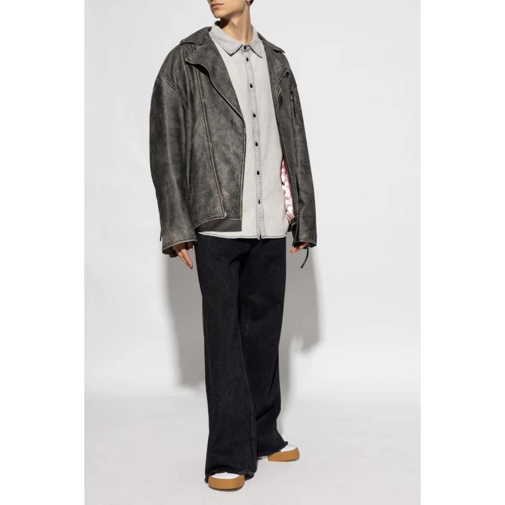 Rag & Bone Denim overhemd Smoke Gray Heren