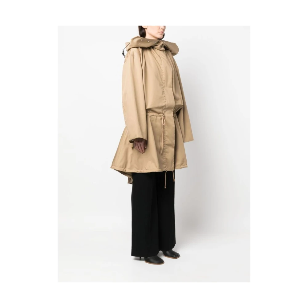 Niccolò Pasqualetti Rain Jackets Beige Dames