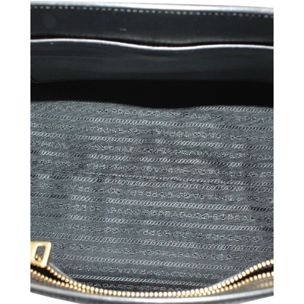 Prada Vintage Pre-owned Leather prada-bags Black Dames