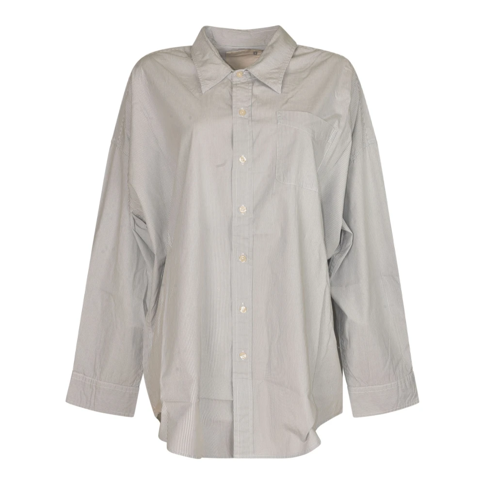 R13 Shirt met lage hals Multicolor Dames