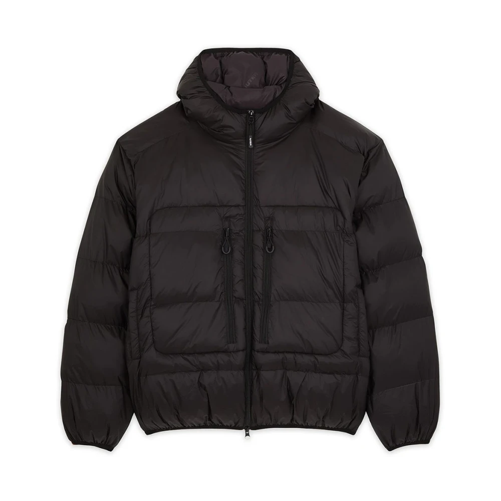 Iuter Storm Puff Jack Zwart Polyester Mannen Black Heren