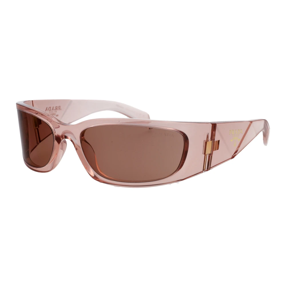 Prada Brown Sunglasses, Unisex, 60 Mm, 0Pr A14s Sunglasses