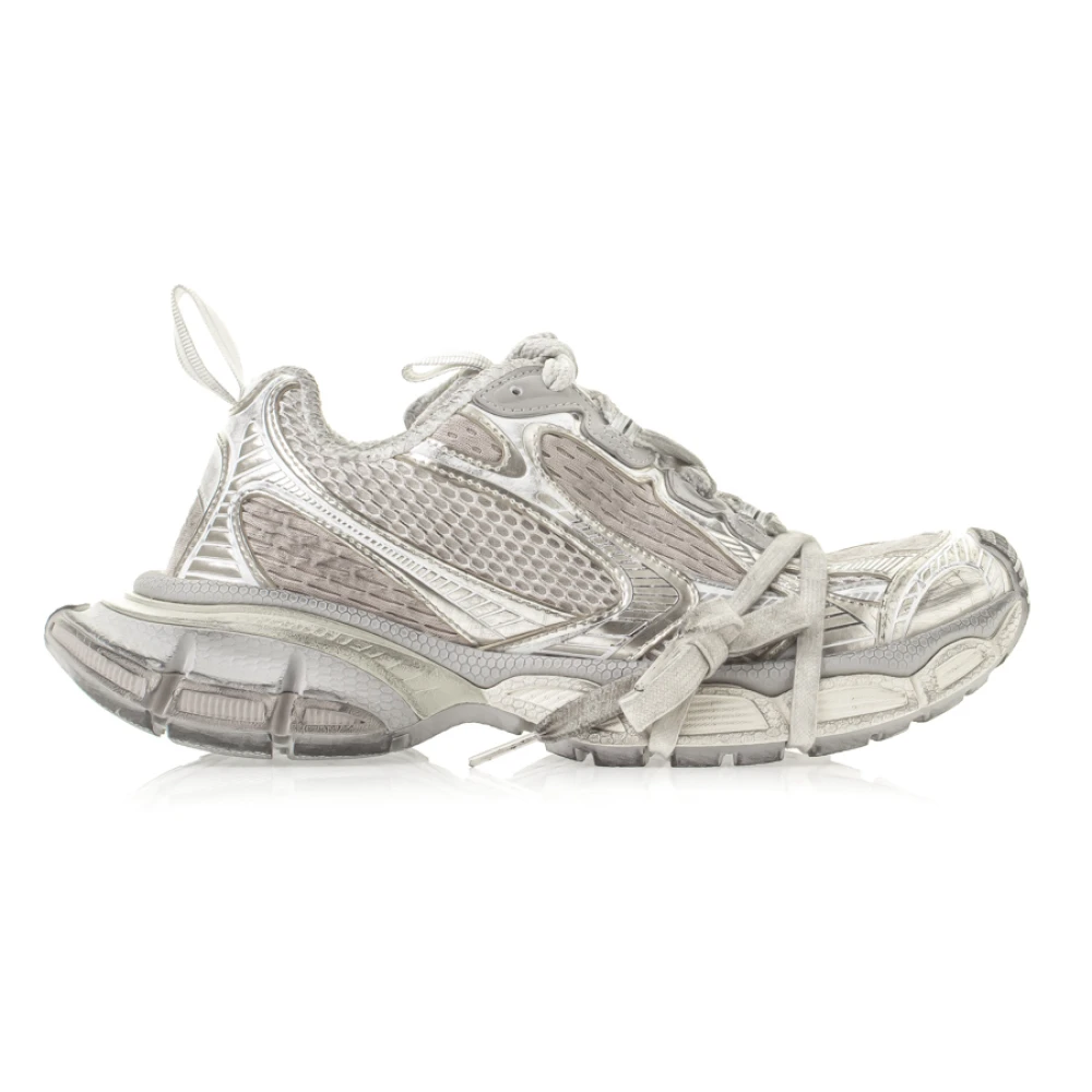 Balenciaga Moderne Off-White Sneakers White Dames