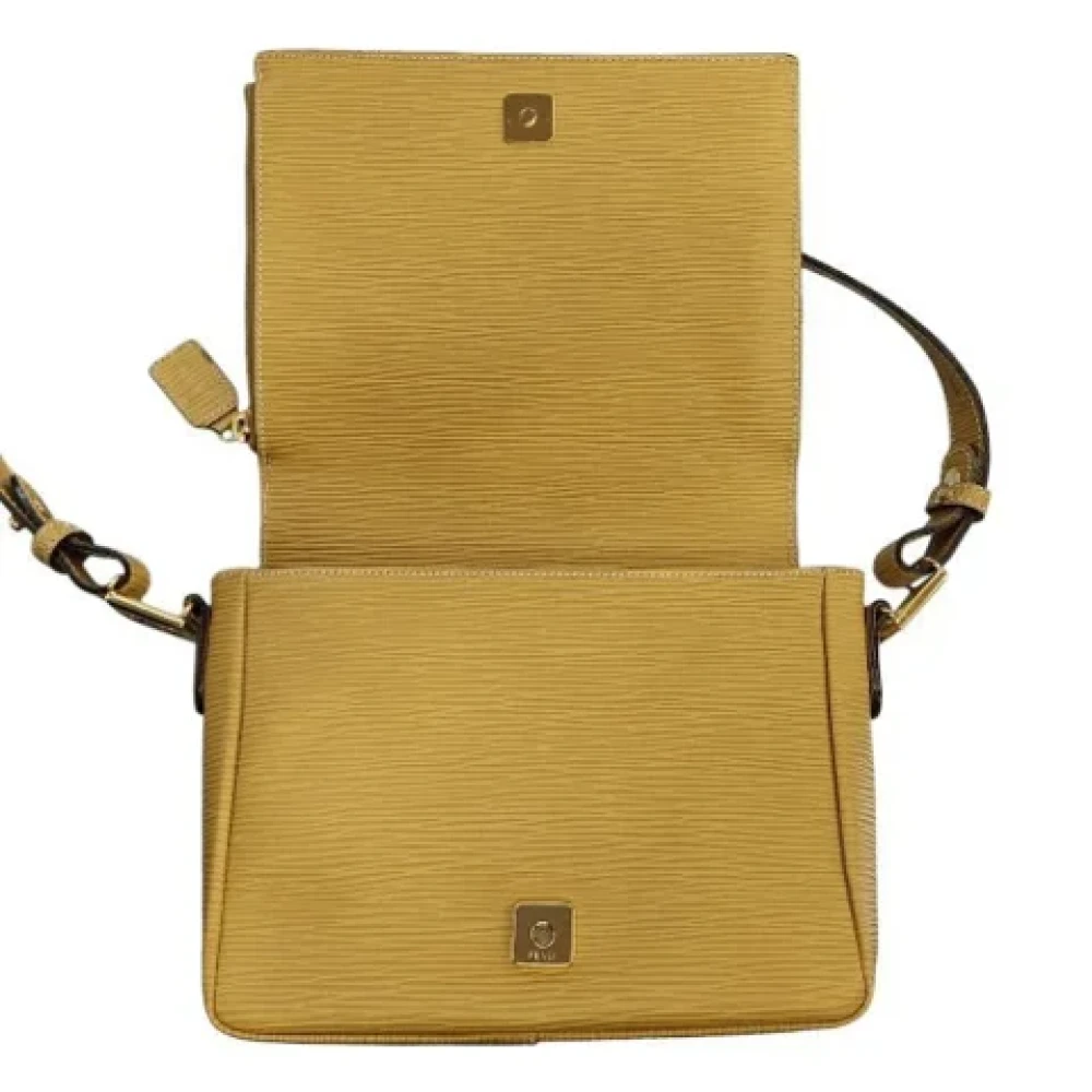 Fendi Vintage Pre-owned Fabric fendi-bags Yellow Dames