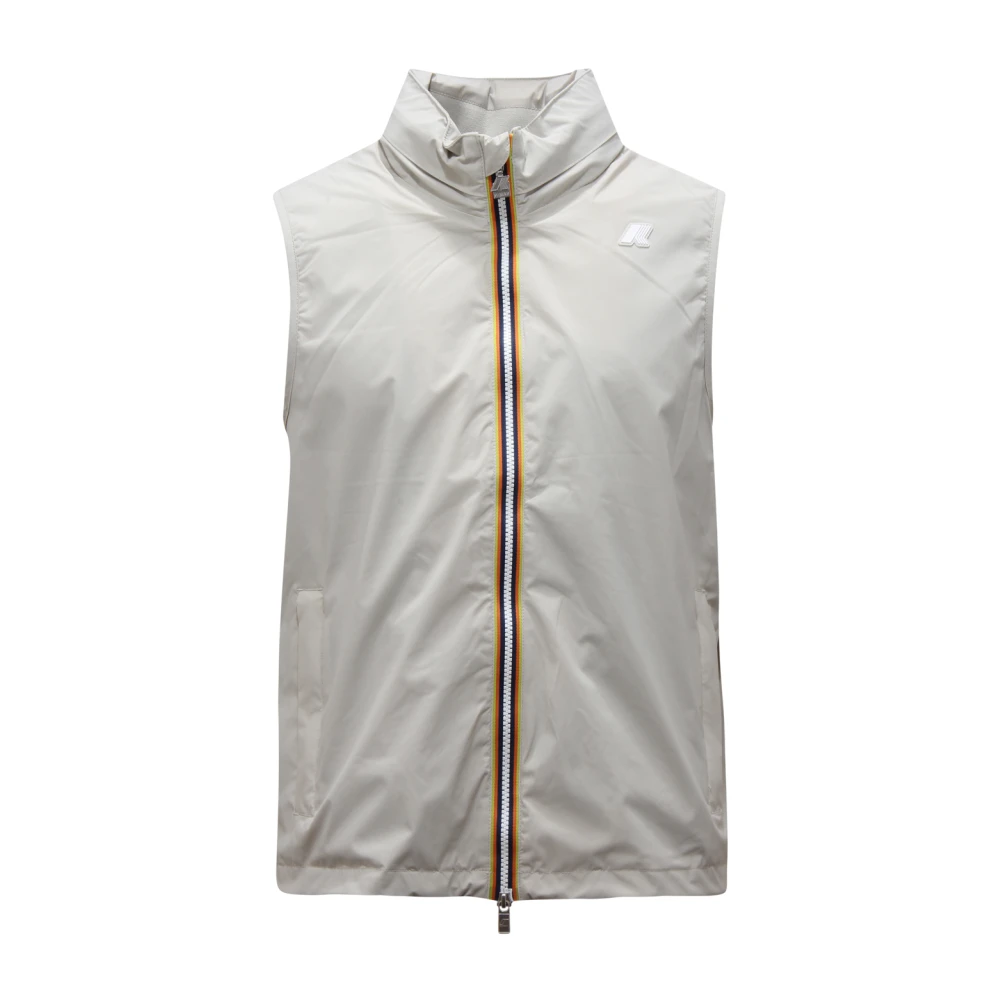 K-Way Herren Beige Jacken, Mgröße: